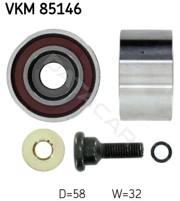 Ролик обводной ремня грм SKF VKM85146