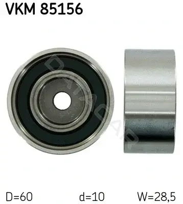 Ролик обводной ремня грм SKF VKM85156
