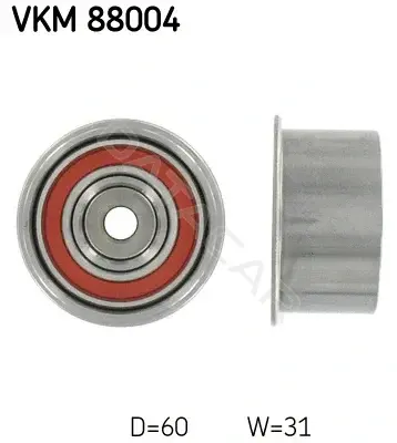 Ролик обводной ремня грм SKF VKM88004