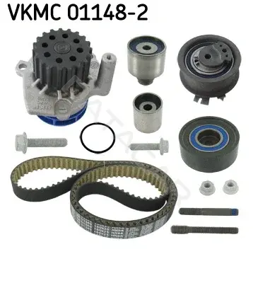 Комплект ГРМ с помпой SKF VKMC01148-2