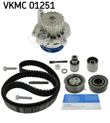 Комплект ГРМ с помпой SKF VKMC01251
