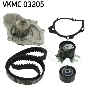 Комплект ГРМ с помпой SKF VKMC03205