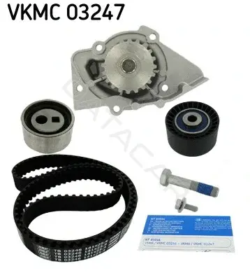 Комплект ГРМ с помпой SKF VKMC03247