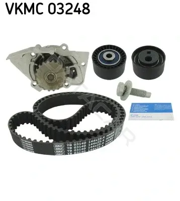 Комплект ГРМ с помпой SKF VKMC03248