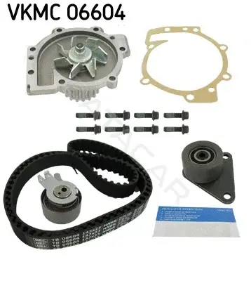 Комплект ГРМ с помпой SKF VKMC06604