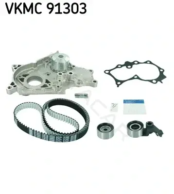 Комплект ГРМ с помпой SKF VKMC91303