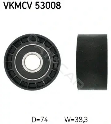 Ролик ремня генератора SKF VKMCV53008