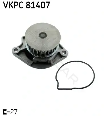 Водяной насос / Помпа SKF VKPC81407