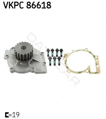 Водяной насос / Помпа SKF VKPC86618