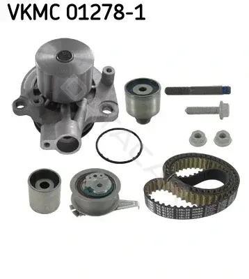Комплект ГРМ с помпой SKF VKMC01278-1