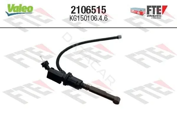 Главный цилиндр сцепления FTE 2106515