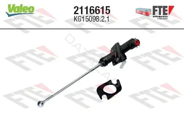 Главный цилиндр сцепления FTE 2116615