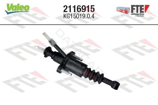 Главный цилиндр сцепления FTE 2116915