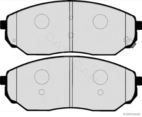 Тормозные колодки HERTH+BUSS J3600318