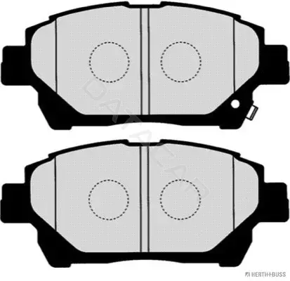 Тормозные колодки HERTH+BUSS J3602128