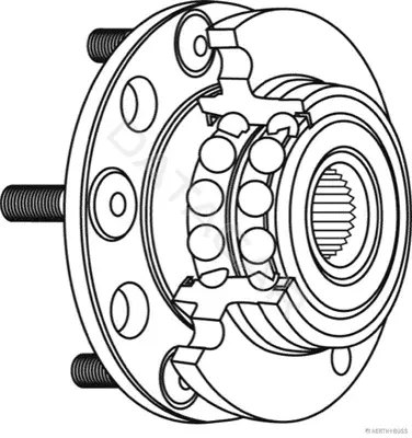 Подшипник ступицы HERTH+BUSS J4708027