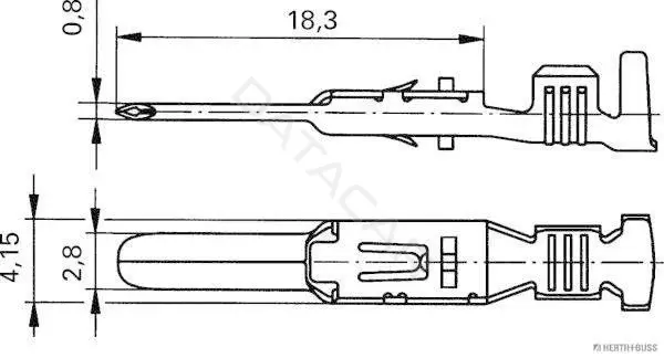 Задние фонари HERTH+BUSS 50253241088