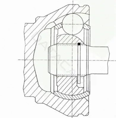 Шрус GKN SPIDAN/LOEBRO 304843