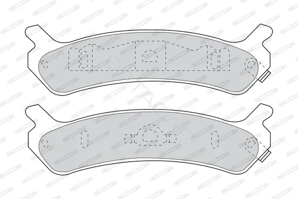 Тормозные колодки FERODO FDB1033