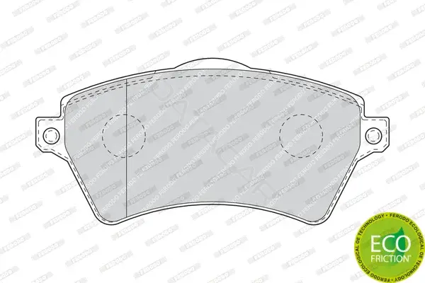 Тормозные колодки FERODO FDB1473