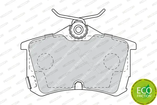 Тормозные колодки FERODO FDB1506