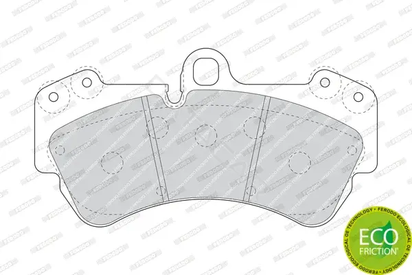 Тормозные колодки FERODO FDB1625