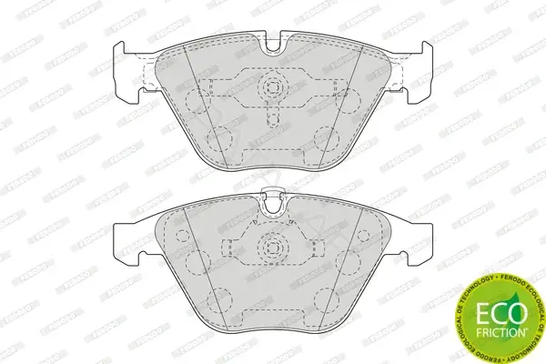 Тормозные колодки FERODO FDB1628