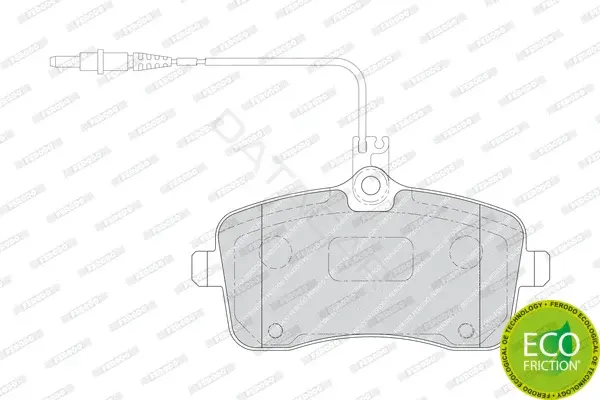 Тормозные колодки FERODO FDB1725