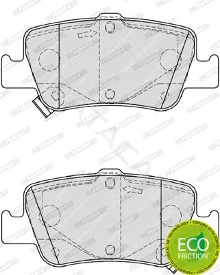 Тормозные колодки FERODO FDB4048