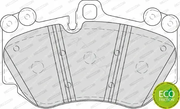 Тормозные колодки FERODO FDB4056