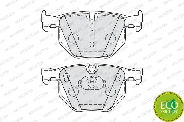 Тормозные колодки FERODO FDB4067