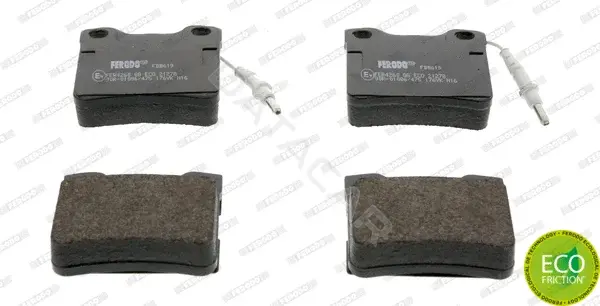 Тормозные колодки FERODO FDB619