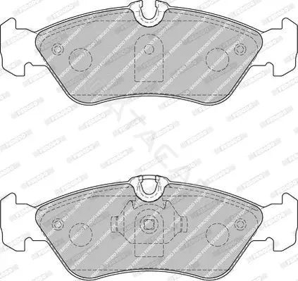 Тормозные колодки FERODO FVR1876