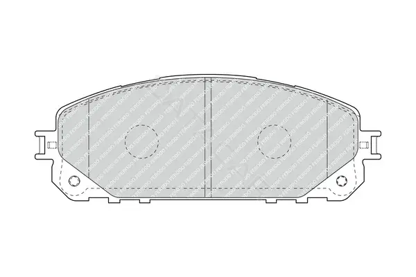 Тормозные колодки FERODO FDB4882