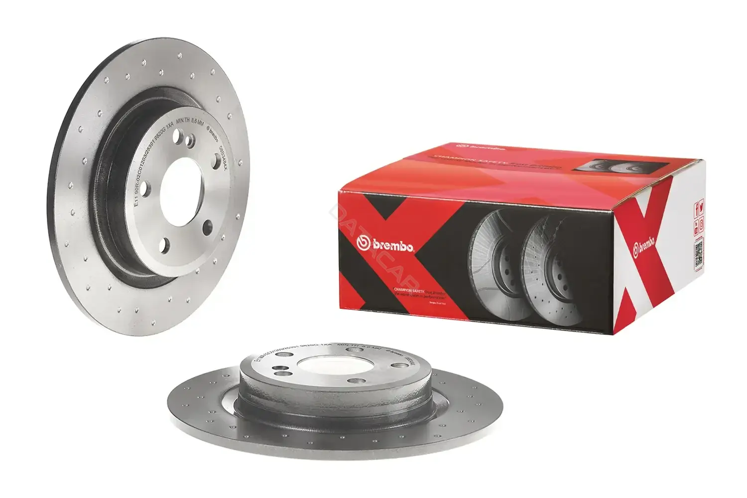 Тормозные диски BREMBO 08.B348.4X