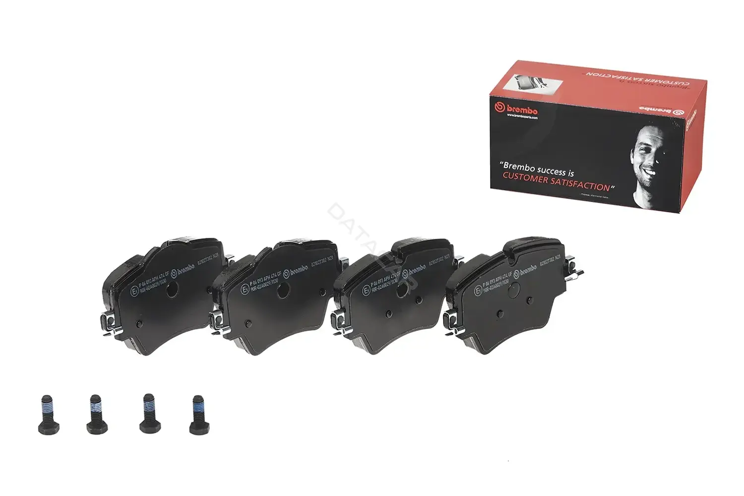 Тормозные колодки BREMBO P06093