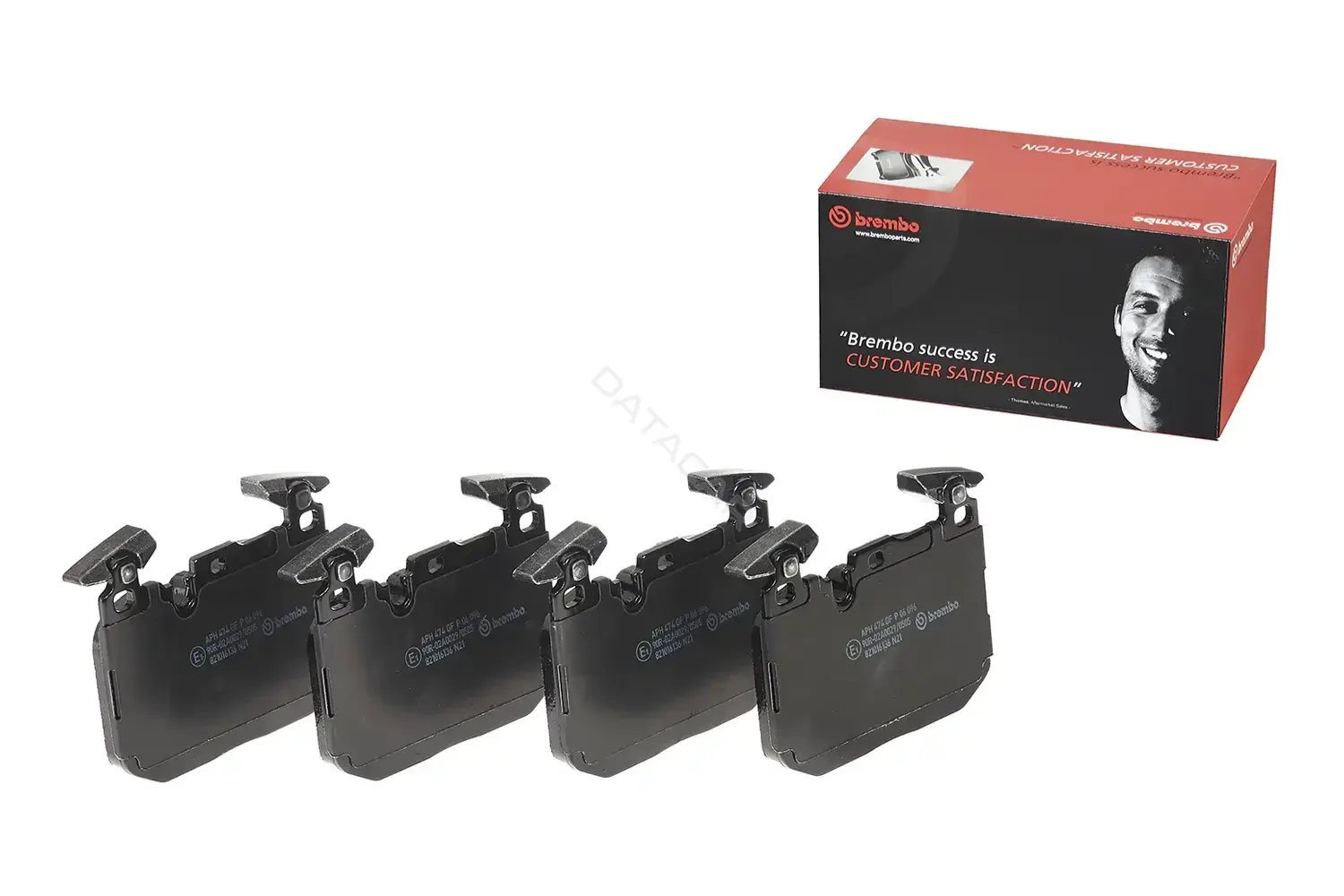 Тормозные колодки BREMBO P06096