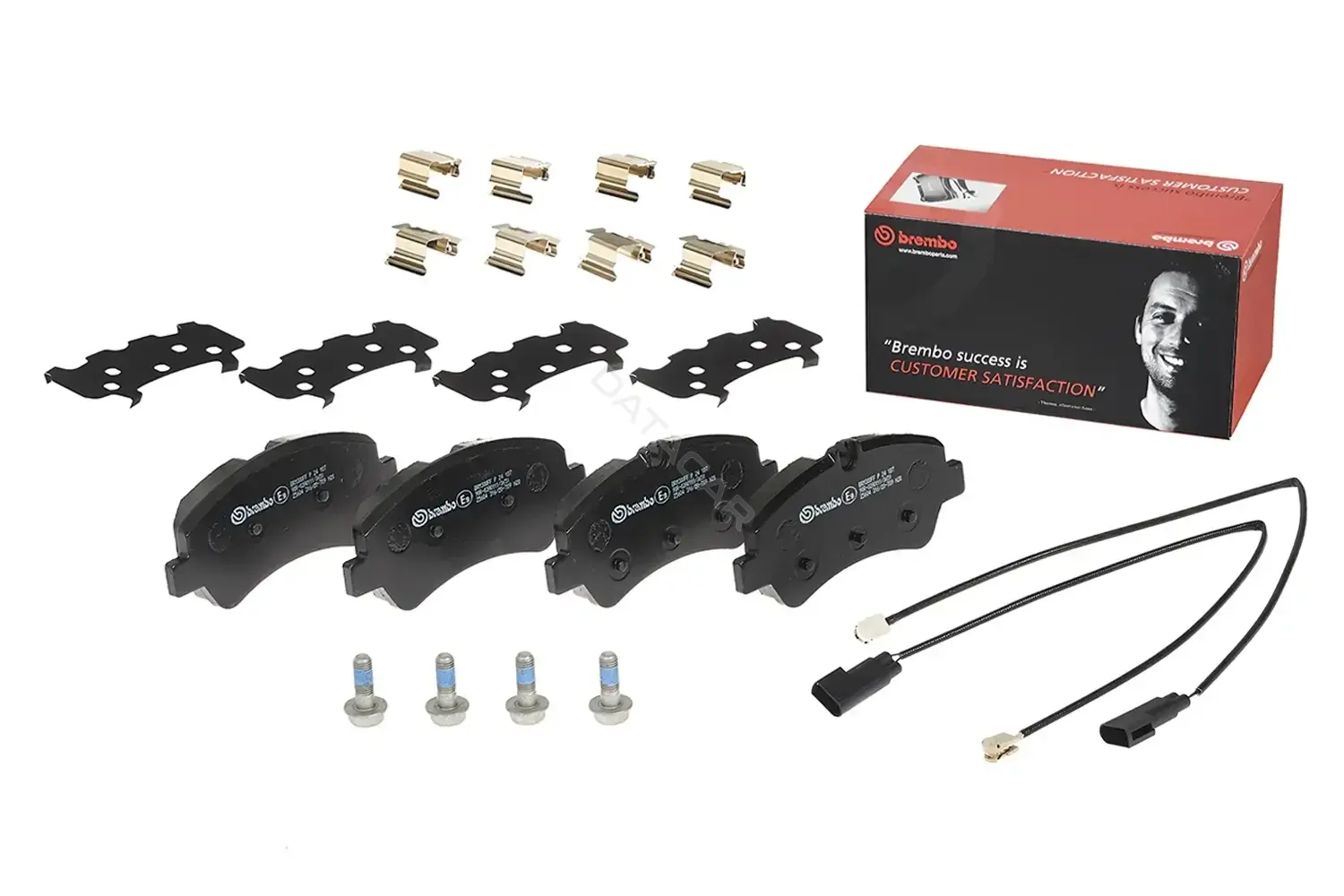 Тормозные колодки BREMBO P24187