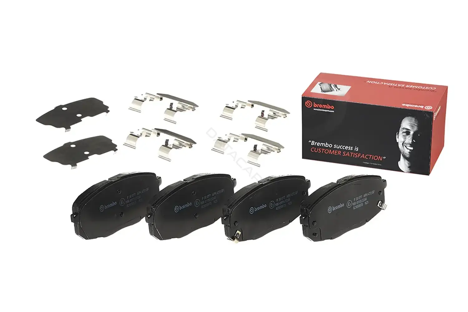 Тормозные колодки BREMBO P30077