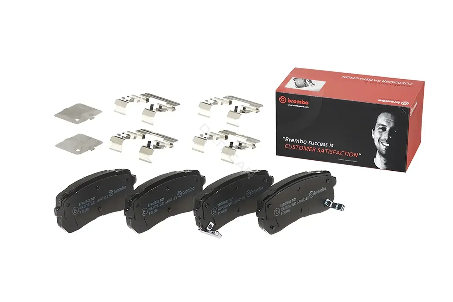Тормозные колодки BREMBO P30080