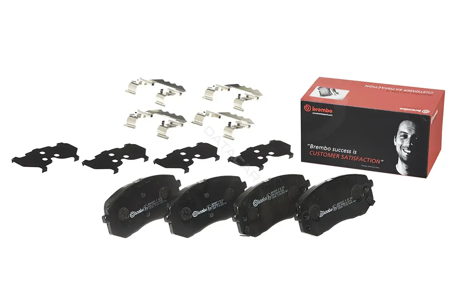 Тормозные колодки BREMBO P30093