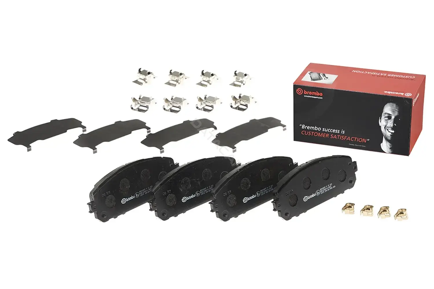 Тормозные колодки BREMBO P37021
