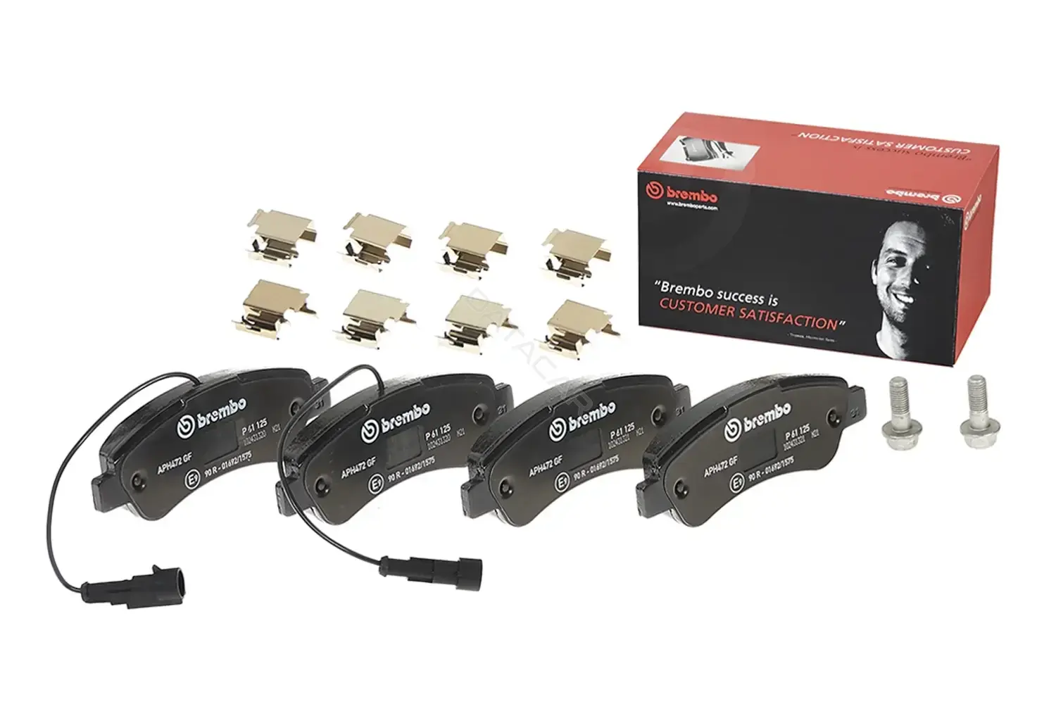 Тормозные колодки BREMBO P61125