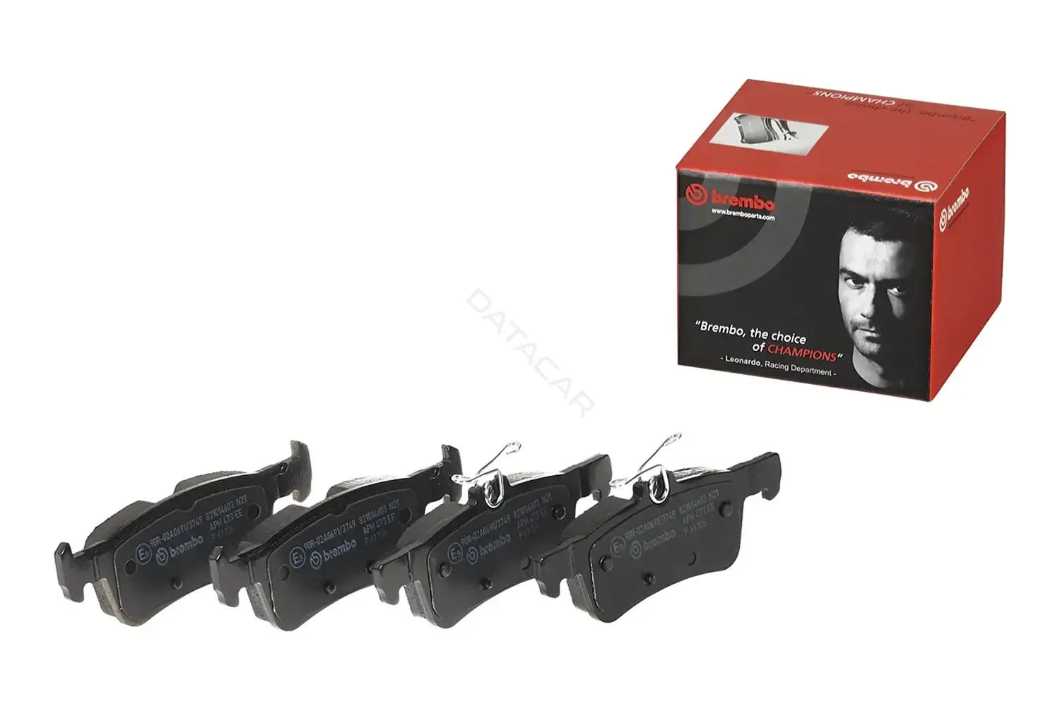 Тормозные колодки BREMBO P61126