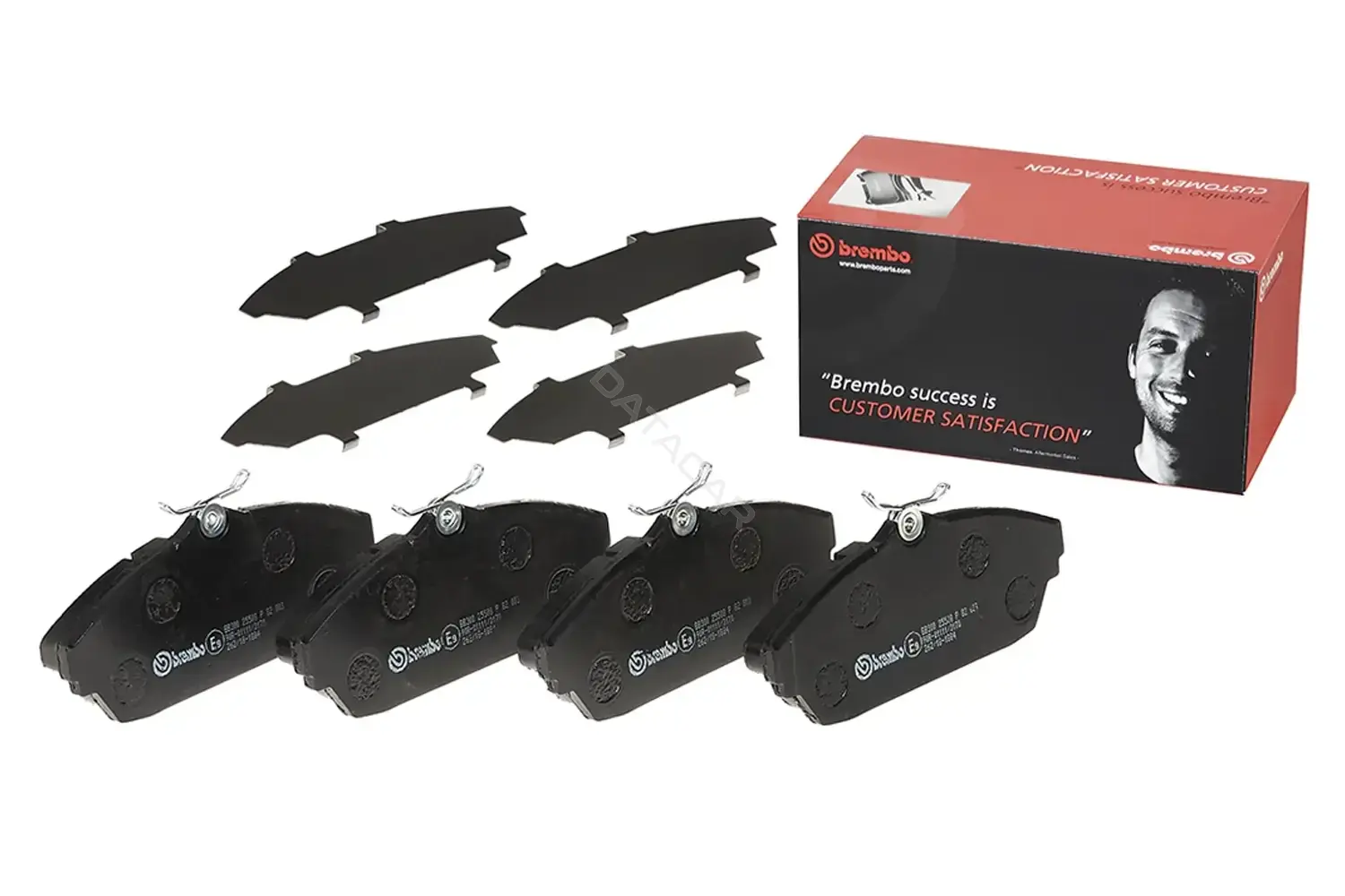 Тормозные колодки BREMBO P82003