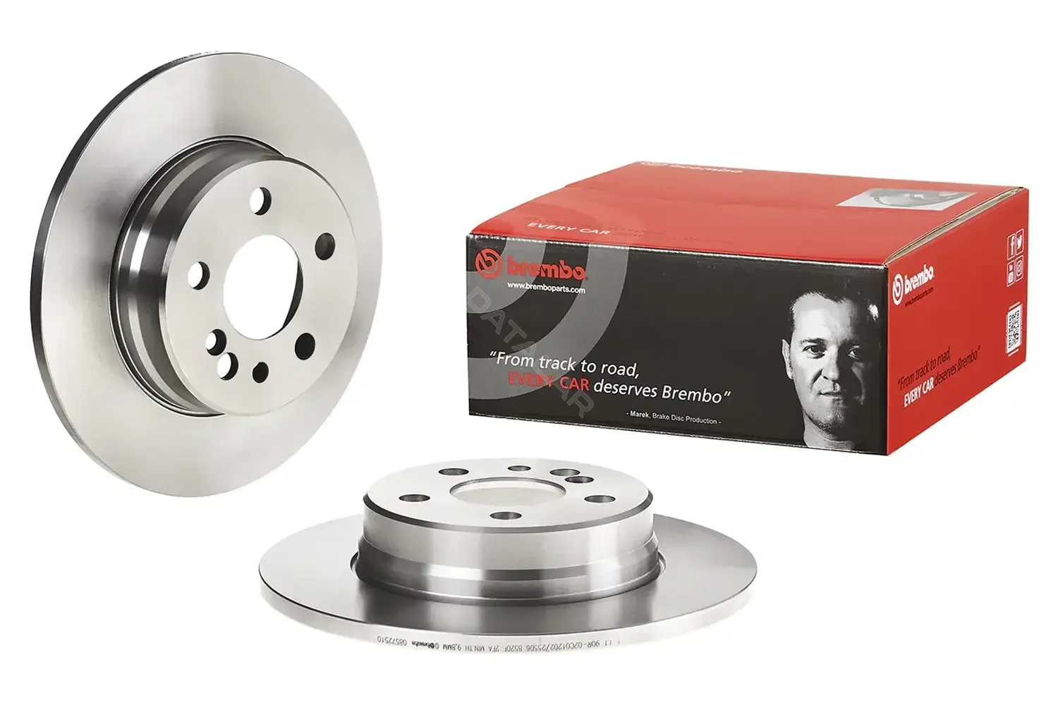 Тормозные диски BREMBO 08.5725.10