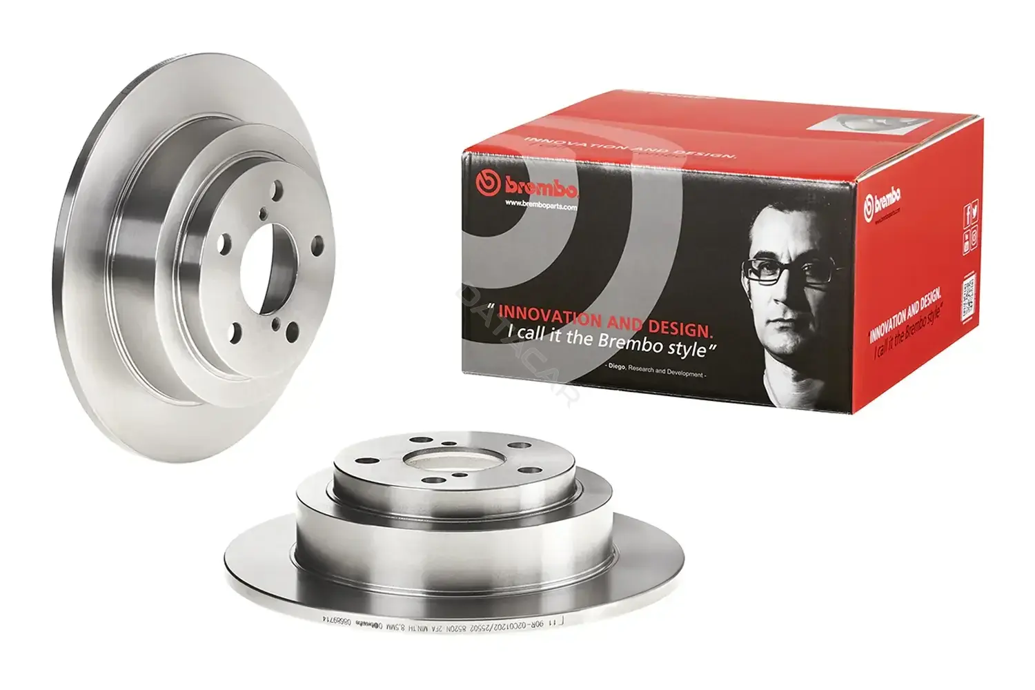 Тормозные диски BREMBO 08.6897.14