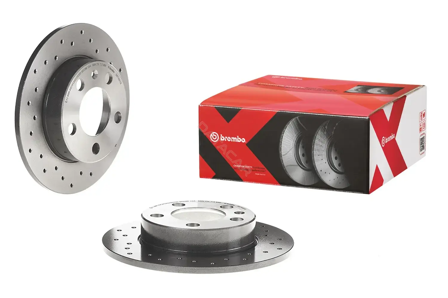 Тормозные диски BREMBO 08.7165.1X