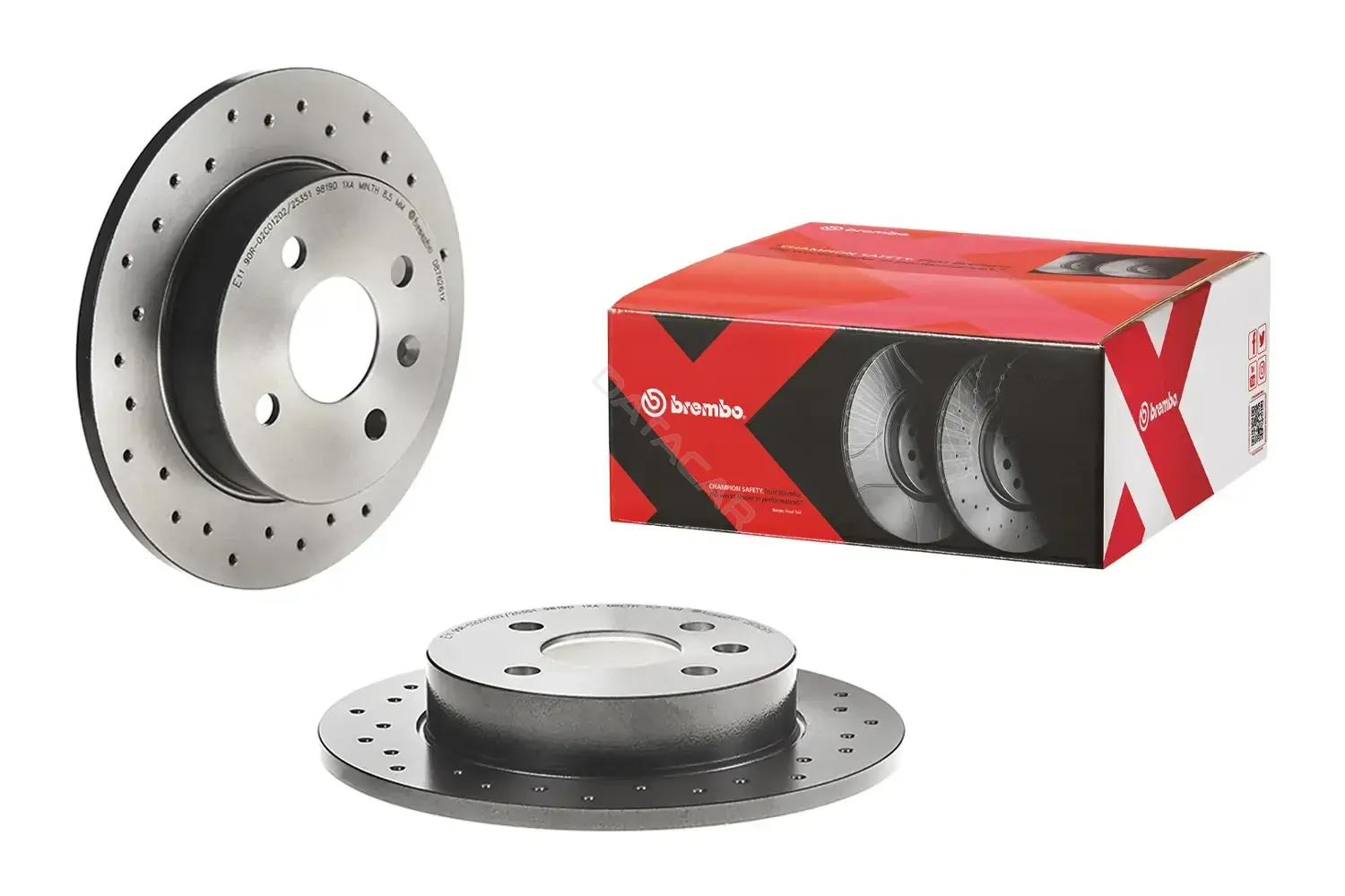 Тормозные диски BREMBO 08.7626.1X