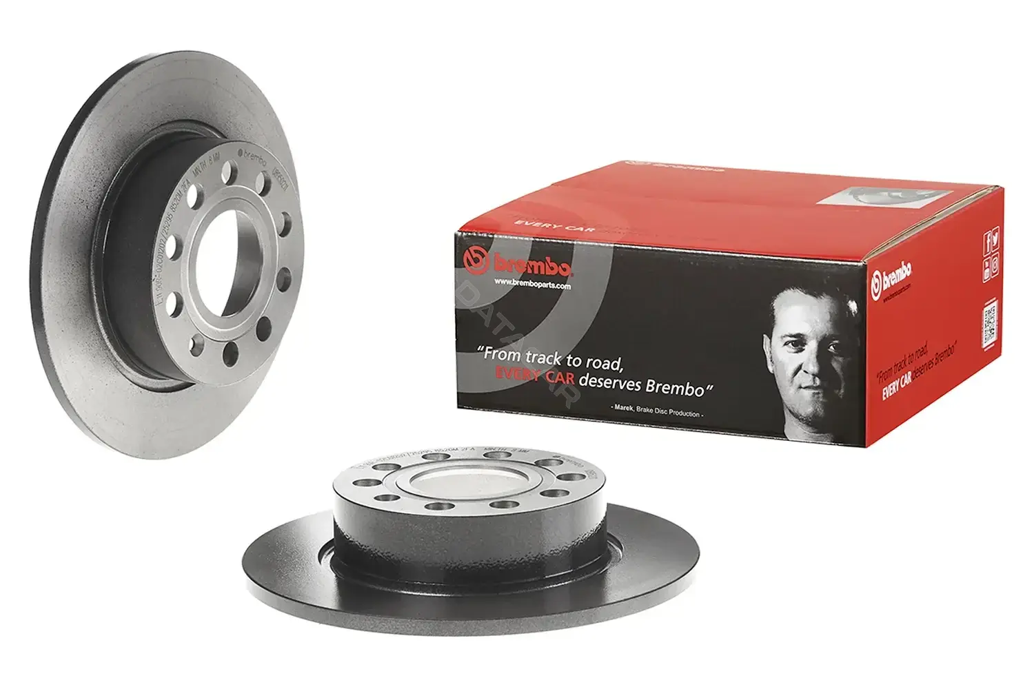 Тормозные диски BREMBO 08.9502.11